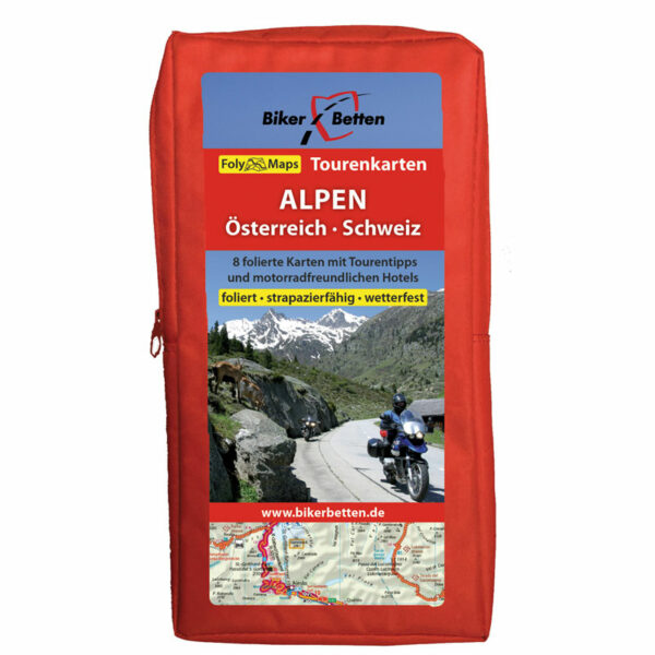 Folymaps Alpen Oostenrijk Zwitserland