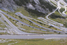 » passo stelvio bochten