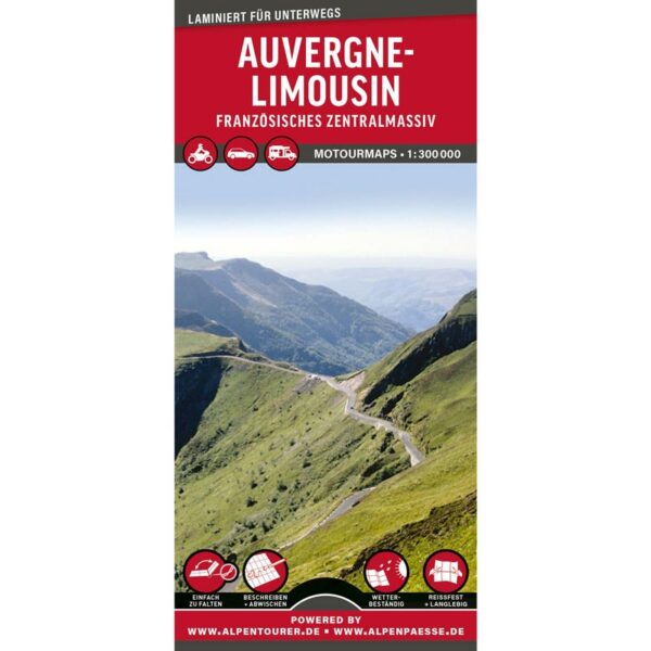 MoTourMaps Auvergne Limousin