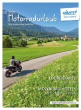 Motorland Karinthië kaart voor motortochten